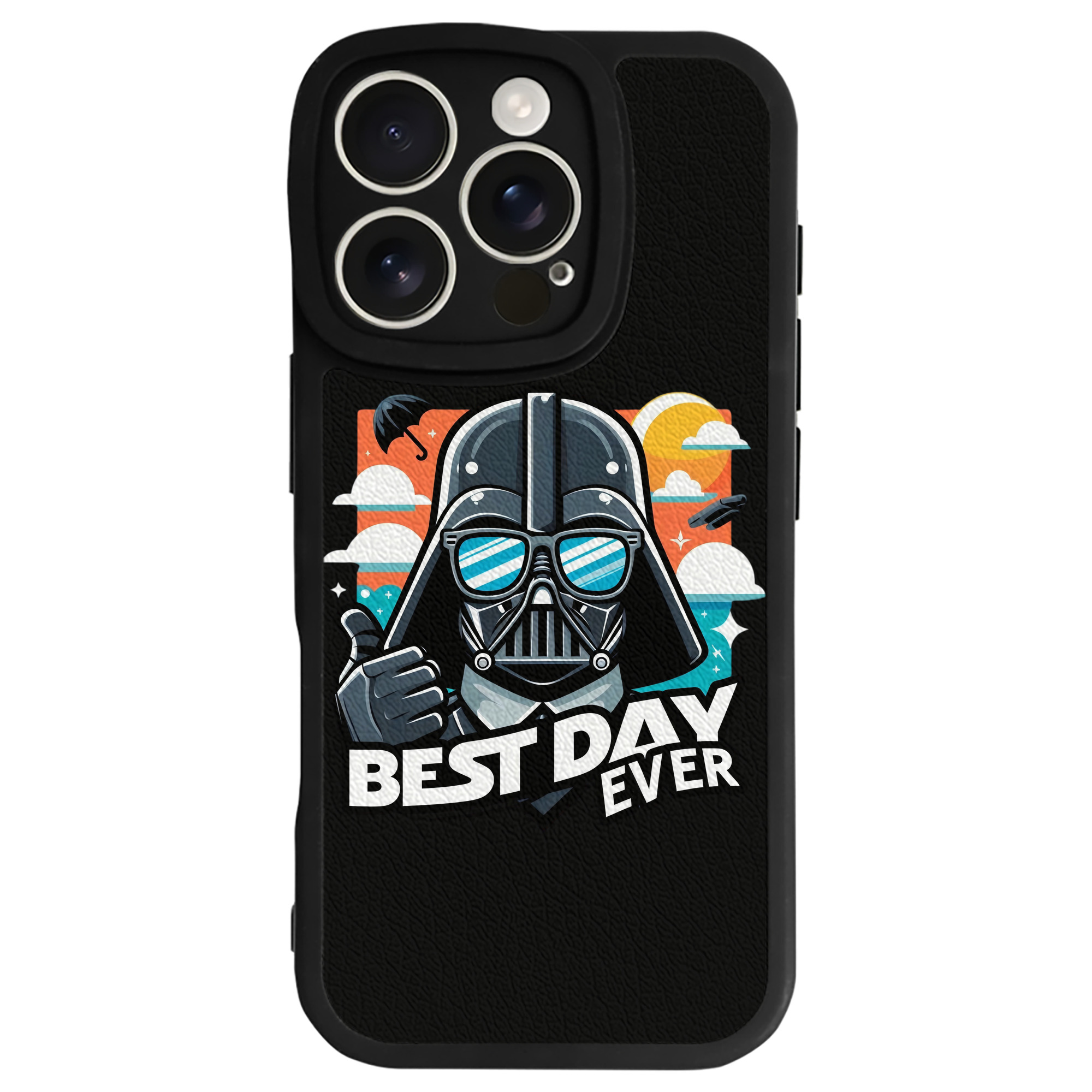 （画像用） スター・ウォーズ Star Wars 【iPhone 16シリーズ対応】シリコンスマホケース（レザー調） 材質：シリコン